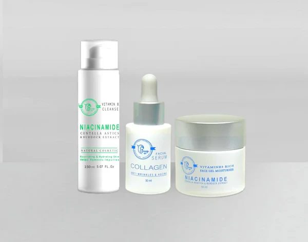 Advanced Skincare Regimen ‏anti wrinkle with Marine Collagen, Niacinamide, and Hyaluronic Acid